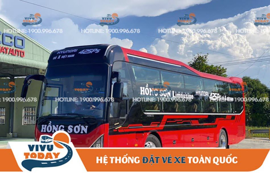 Xe Hồng Sơn chuyên tuyến xe khách Phú Yên đi Sài Gòn