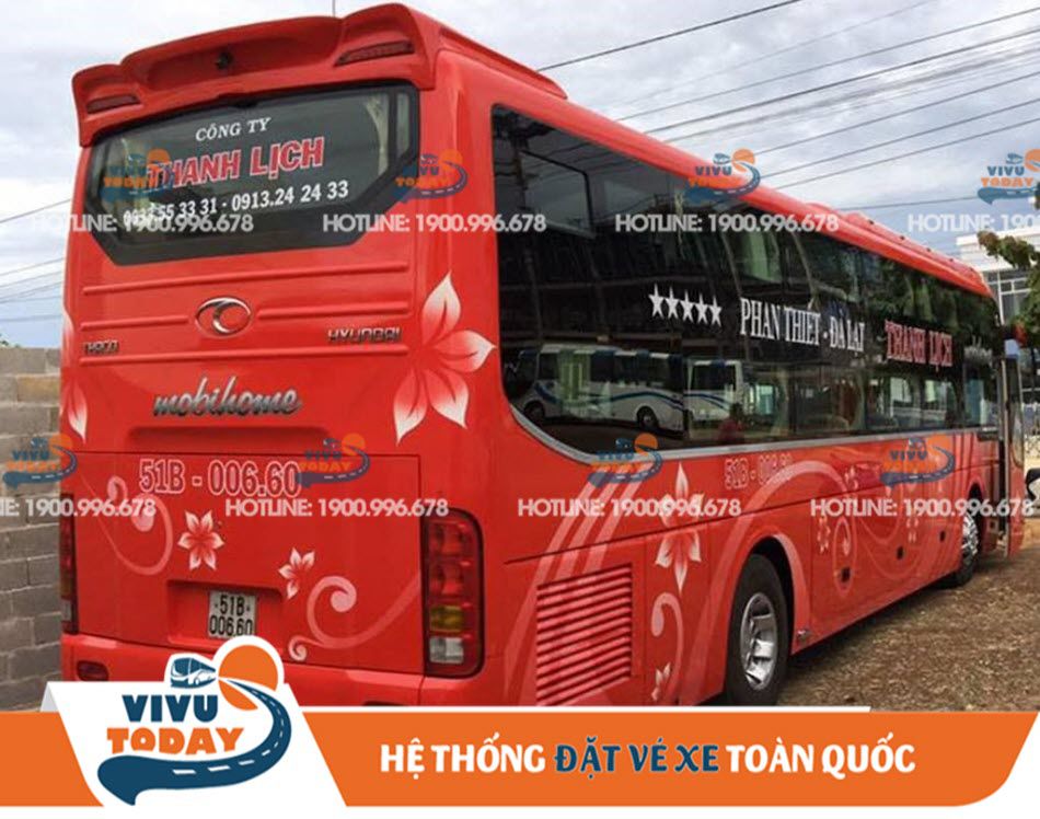 Nhà xe Thanh Lịch đi Bình Thuận