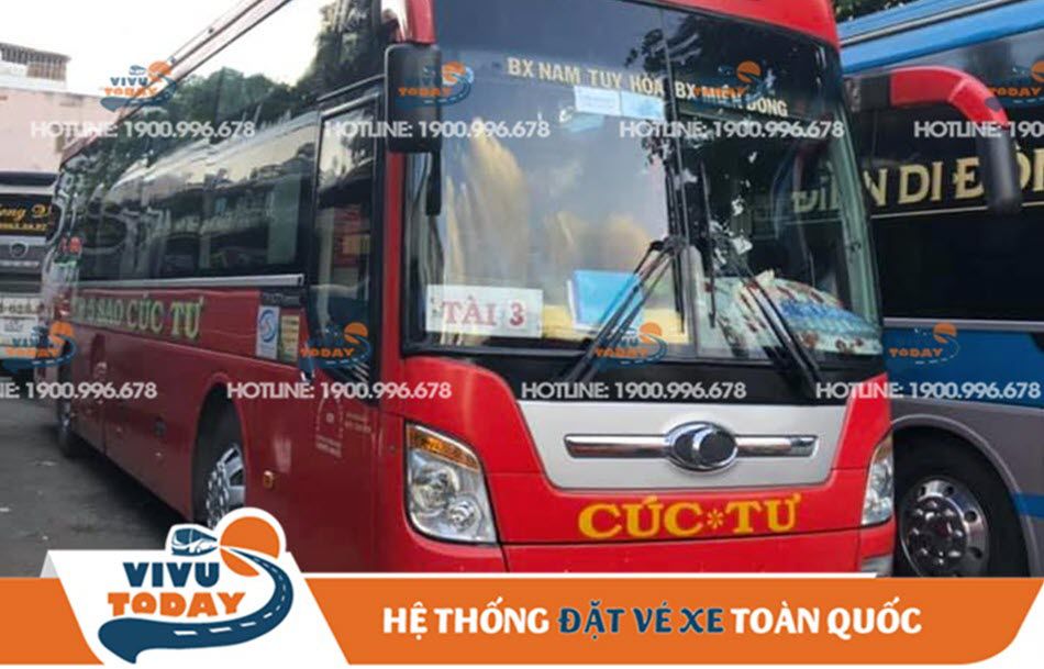 Xe Cúc Tư chuyên tuyến xe khách từ Sài Gòn đi Phú Yên