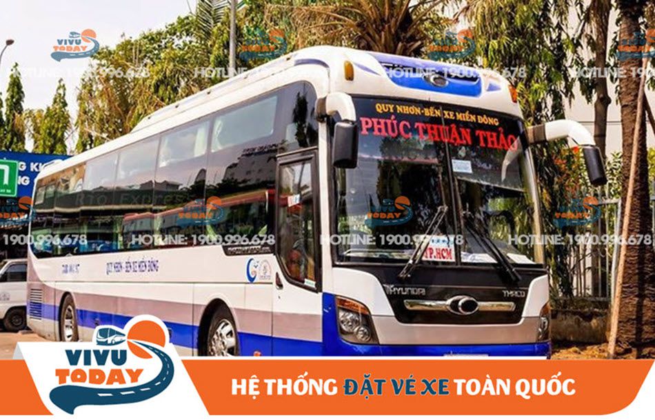 Xe Phúc Thuận Thảo từ bến xe Miền Đông đi Tuy Hòa