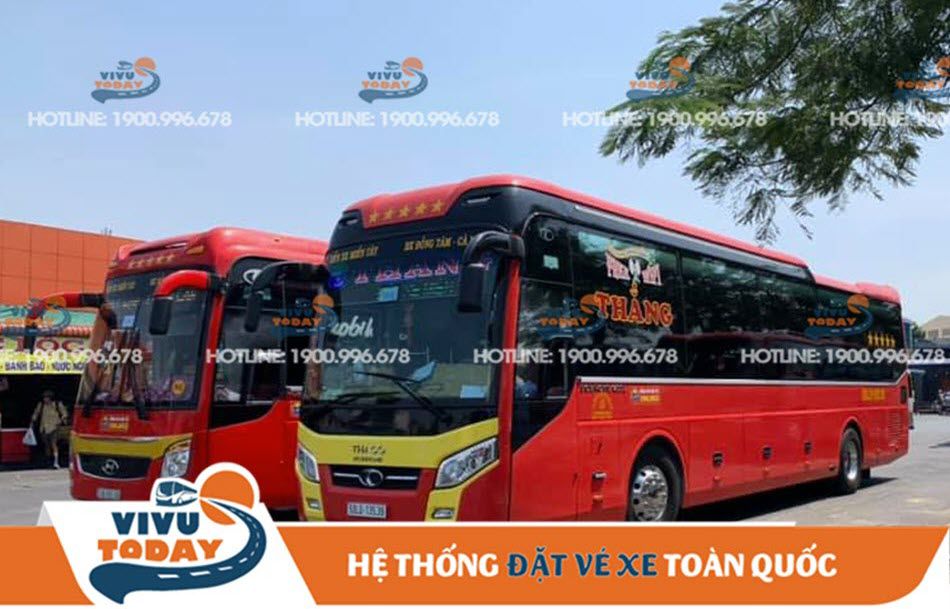 Xe khách Thắng chuyên tuyến xe Sài Gòn Cà Mau
