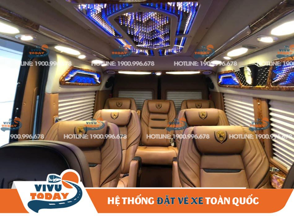 Xe Limousine Hoàng Vũ đi Mũi Né - Bình Thuận