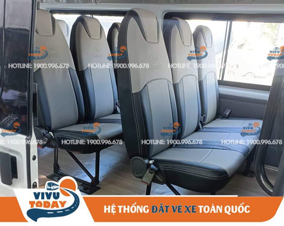 Xe khách Ni Hiệp tuyến xe Phan Rang - Đà Lạt Lâm Đồng