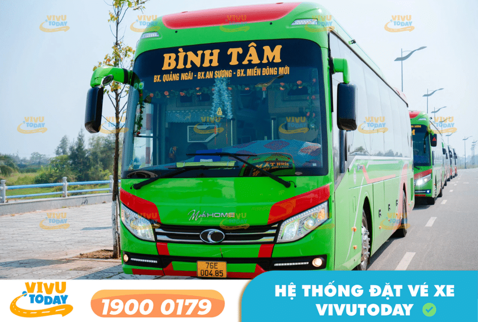 Nhà xe Bình Tâm tuyến Sài Gòn đi Ninh Thuận