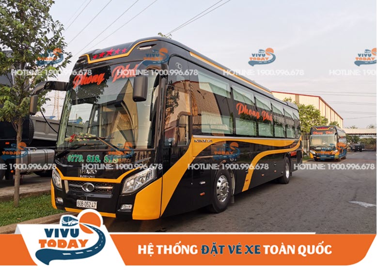 Nhà xe Phong Phú Kon Tum đi Sài Gòn
