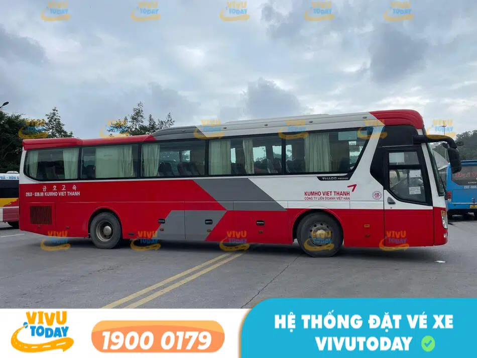 Nhà xe Kumho Việt Thanh tuyến Quảng Ninh chất lượng