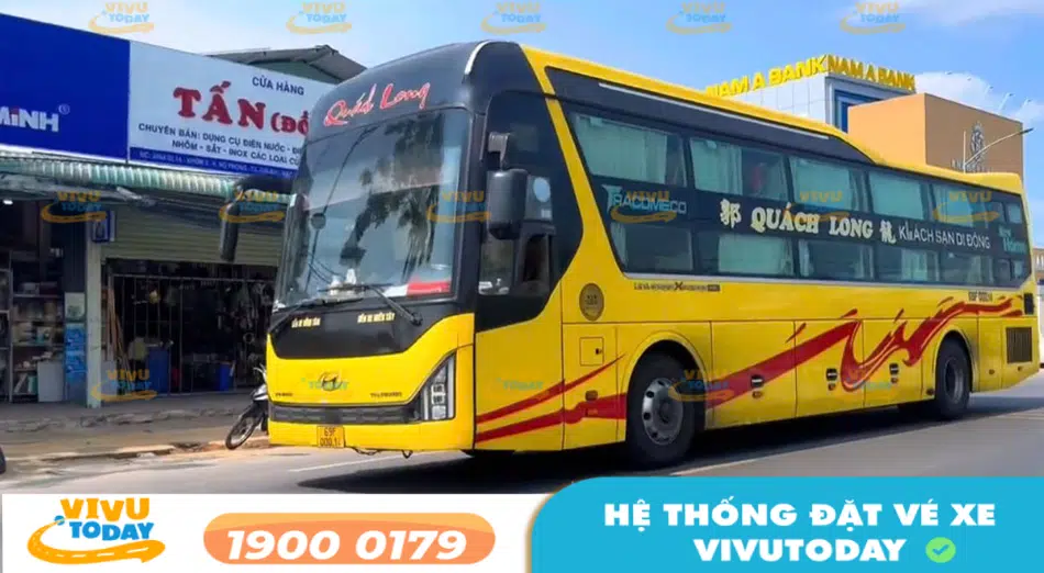 Nhà xe Quách Long tuyến Cà Mau chất lượng