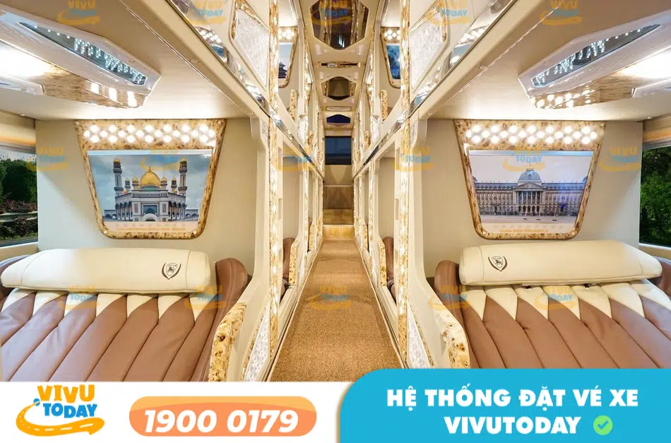 Nội thất cao cấp của Nhà xe Thu Đức