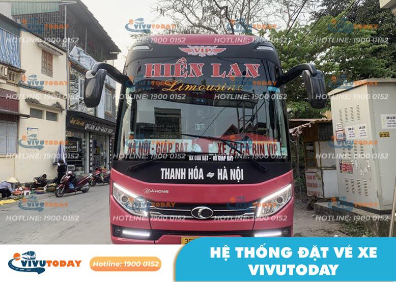 Nhà xe Hiền Lan chạy Giáp Bát - Hà Nội về đến Triệu Sơn - Thanh Hóa