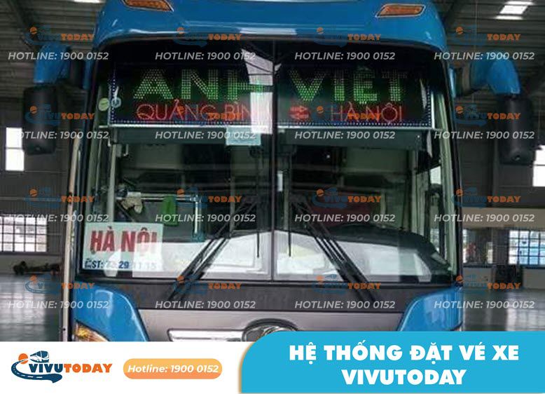 Xe khách Anh Việt Hà Nội Quảng Bình