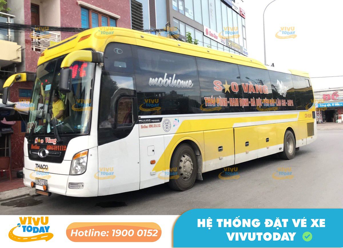 Nhà xe Sào Vàng tuyến Hà Nội - Nam Định