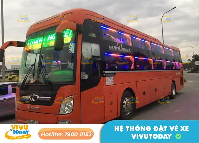 Nhà xe Trung Nguyệt đi Hà Nội từ Hà Tĩnh