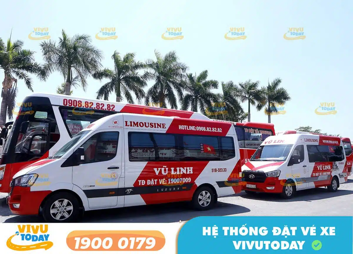 Nhà xe Vũ Linh tuyến Cần Thơ - Kiên Giang
