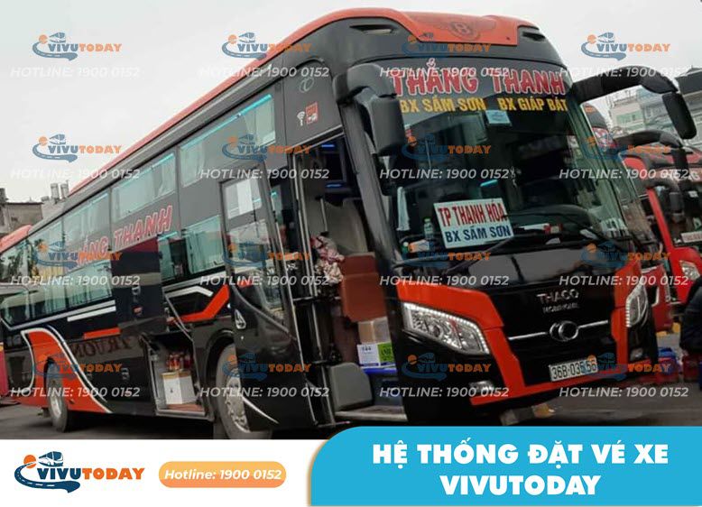 Nhà xe Thắng Thanh từ Thanh Hóa về bến xe Giáp Bát