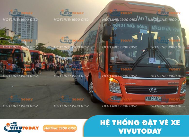 Nhà xe Việt Tân Phát Kbang - Gia Lai đi Sài Gòn