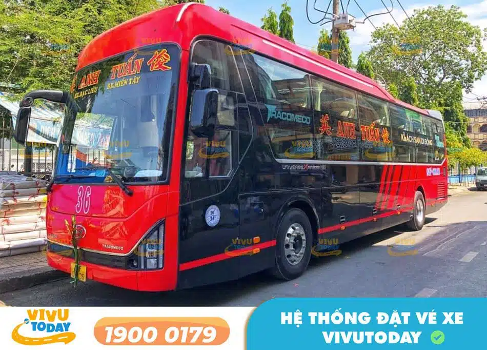 Nhà xe Anh Tuấn Sài Gòn - Bạc Liêu