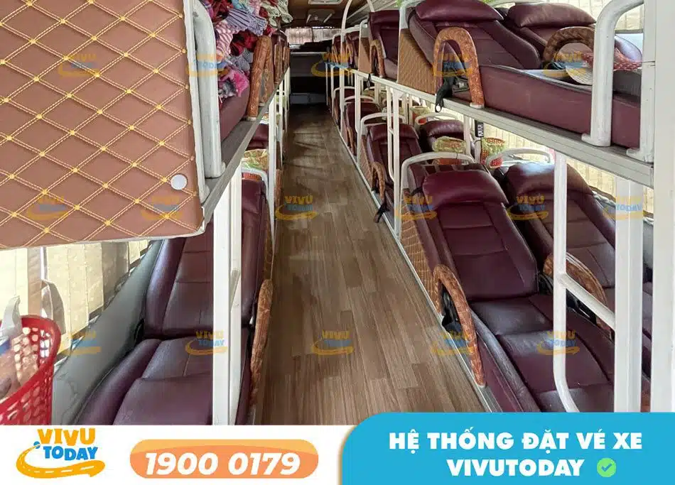 Xe giường nằm 40 chỗ của xe Hà Loan đi Hà Nội