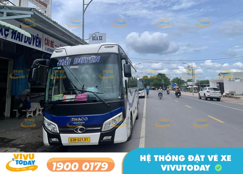 Nhà xe Hải Duyên tuyến xe Sài Gòn đi Tiền Giang giá tốt