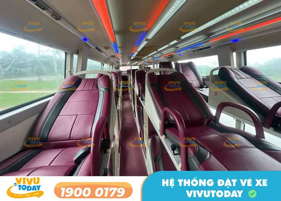 Kiểu dáng sang trọng của phương tiện xe Hoài Giang Hương Sơn - Hà Tĩnh