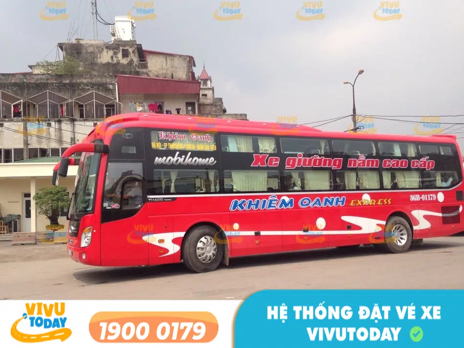 Nhà xe Khiêm Oanh tuyến Thanh Hóa chất lượng
