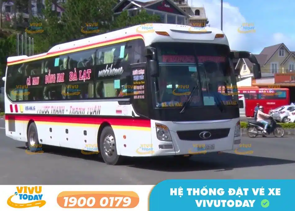 Nhà xe Phước Thành Thanh Tuấn Cà Mau đi Đồng Nai