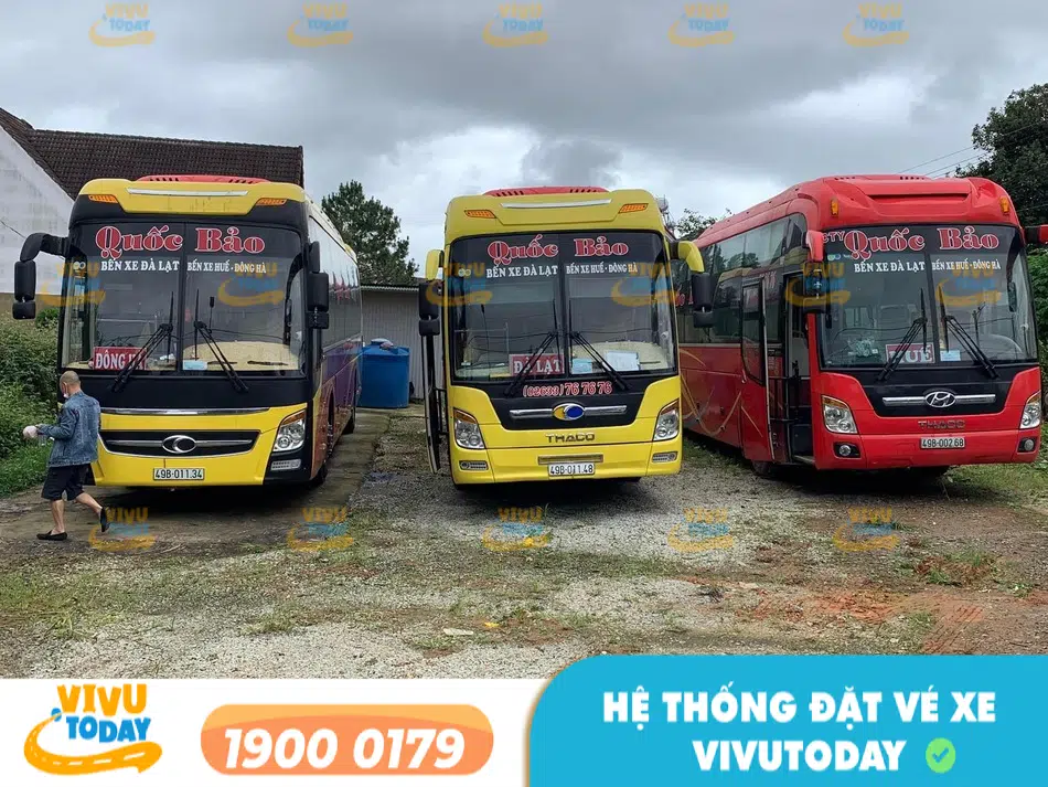 Nhà xe Quốc Bảo tuyến Lâm Đồng chất lượng