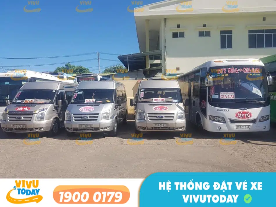 Nhà xe Tấn Tài tuyến Gia Lai đi Phú Yên chất lượng