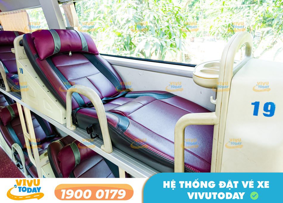 Dòng xe giường nằm 41 chỗ của nhà xe The Sinh Tourist Phan Thiết