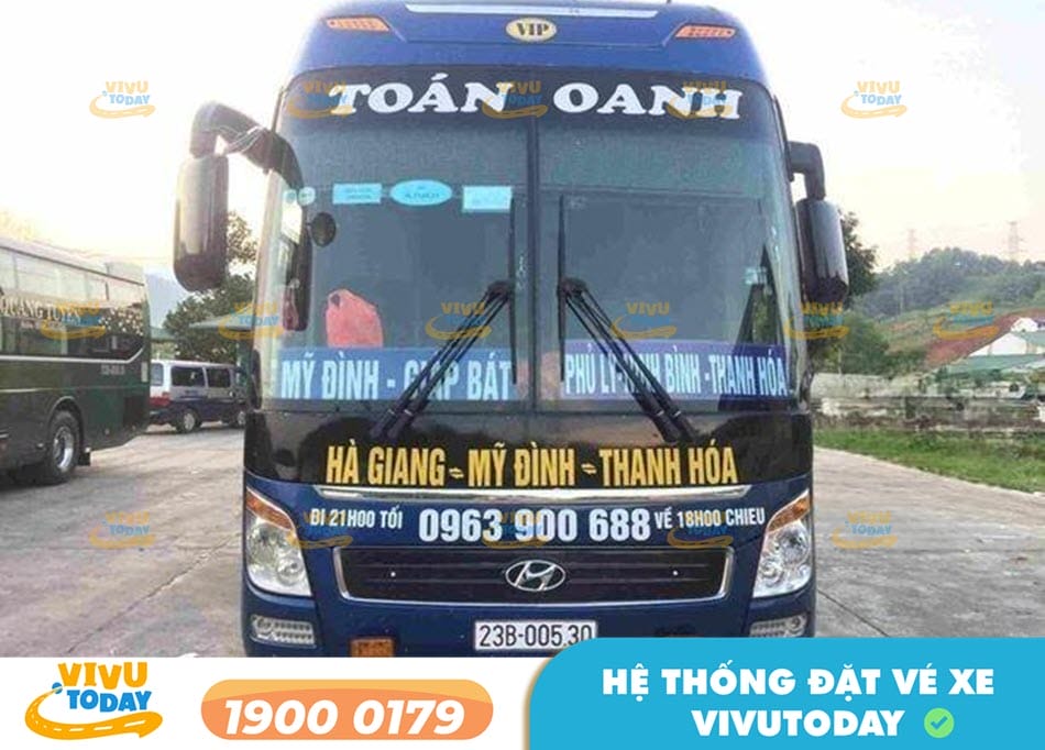 Nhà xe Toán Oanh dịch vụ chất lượng cao
