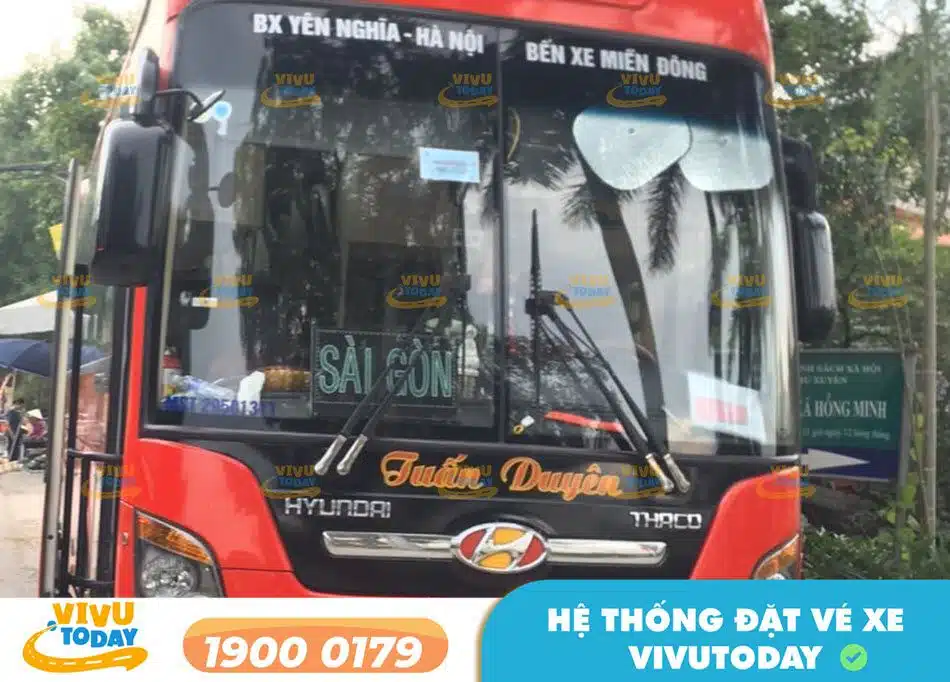 Nhà xe Tuấn Duyên chuyên tuyến xe Hà Nội - Sài Gòn