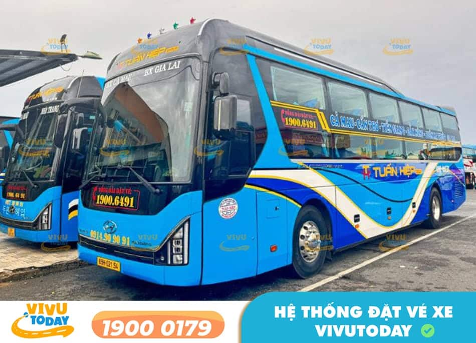 Nhà xe Tuấn Hiệp tuyến xe đi Tiền Giang từ Sài Gòn