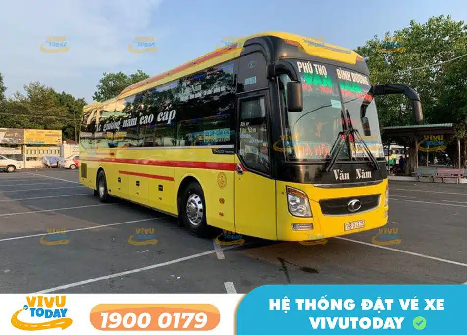Nhà xe Văn Năm Phú Thọ đi Bình Dương