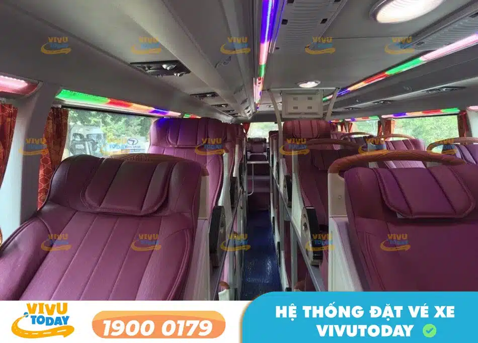 Dòng xe giường nằm 40 chỗ của xe Văn Năm đi Hà Nội