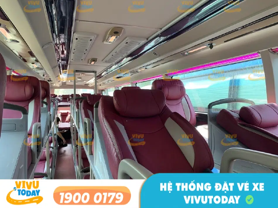 Nội thất cao cấp của nhà xe Duyệt Thủy