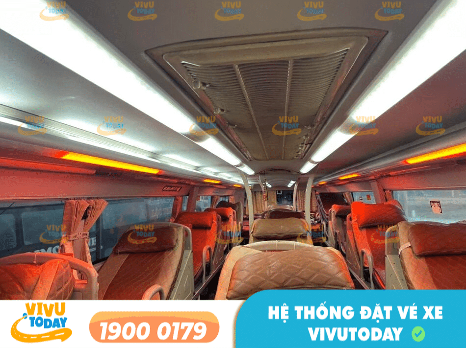 Nội thất cao cấp của nhà xe Lộc Thủy
