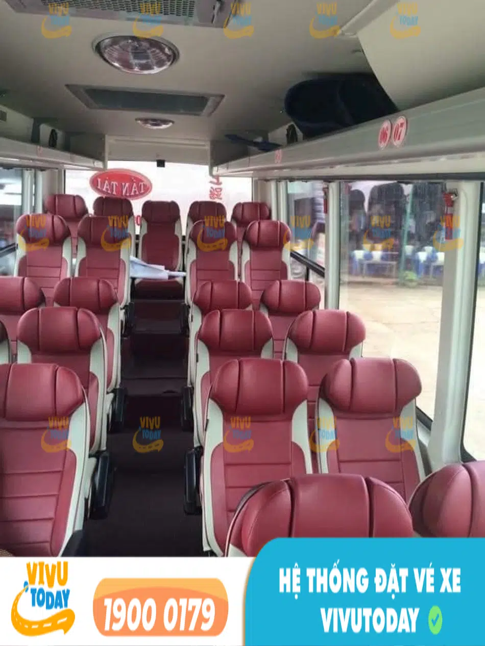 Nội thất cao cấp của nhà xe Tấn Tài