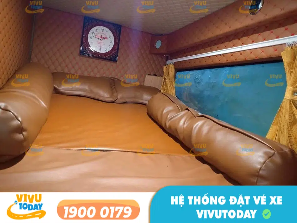 Nội thất cao cấp của nhà xe Trí Nhân