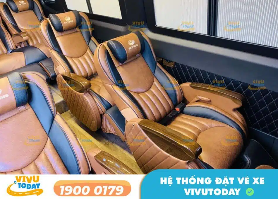 Dòng xe ghế ngồi Limousine cao cấp của xe khách Lạc Hồng Limousine