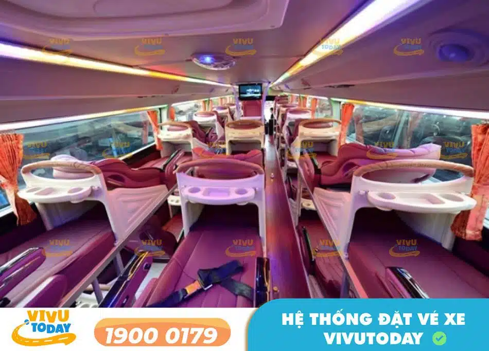 Thiết xe kiểu dáng mới của xe giường nằm Tuấn Duyên Sài Gòn
