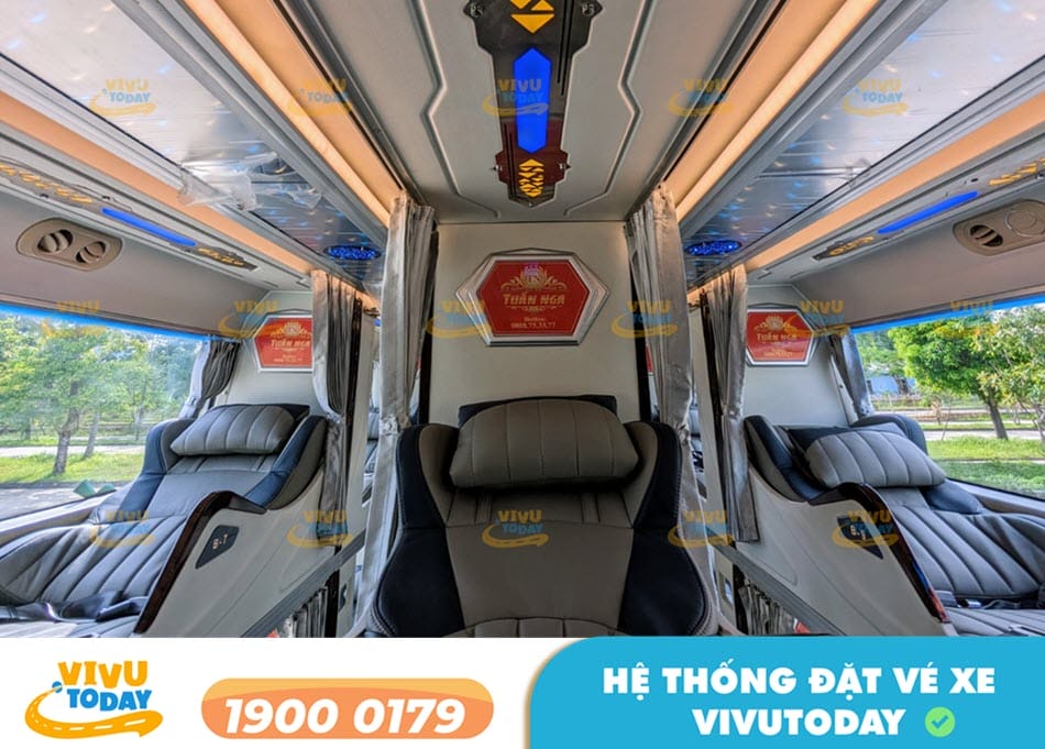 Thiết kế sang trọng xe Limousine 32 phòng của nhà xe Tuấn Nga