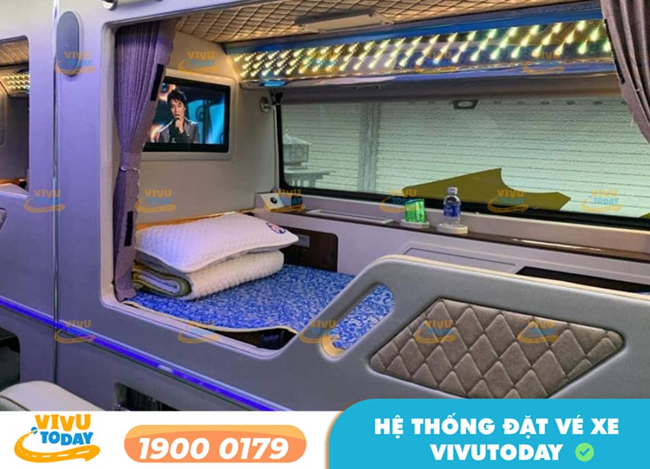 Thiết kế sang trọng xe Limousine cao cấp của nhà xe Cúc Tư