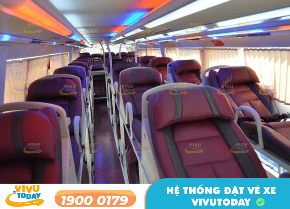 Xe giường nằm 44 chỗ tiện nghi của nhà xe Hương Khuê