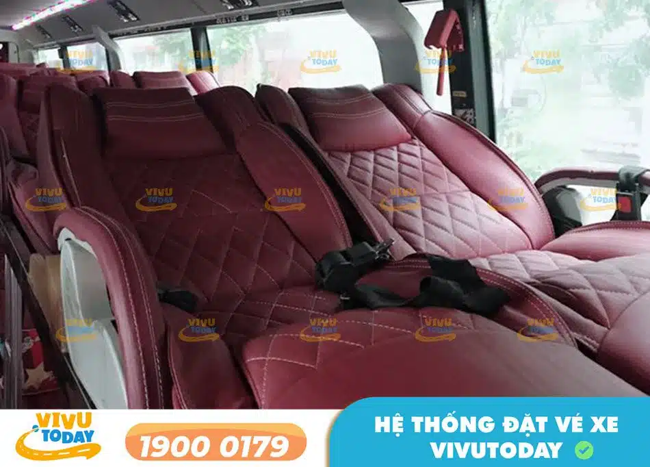 Xe giường nằm đời mới của nhà xe Cường Lan Hà Giang - Quảng Ninh