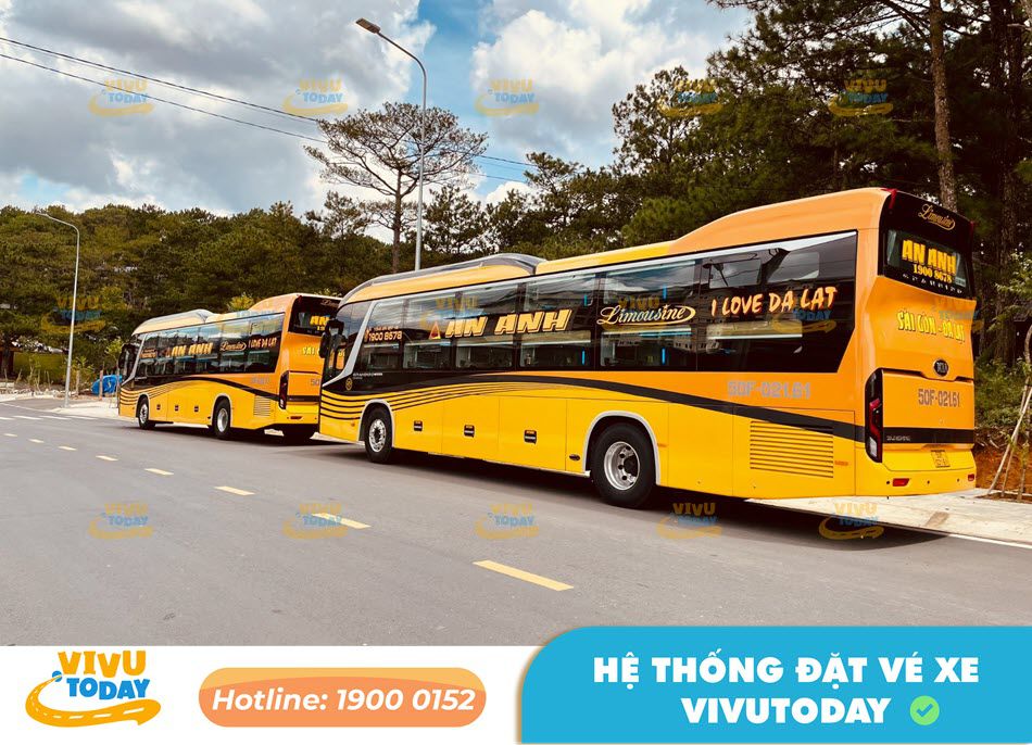 Nhà xe An Anh Limousine tuyến Sài Gòn - Phan Rang Tháp Chàm Ninh Thuận