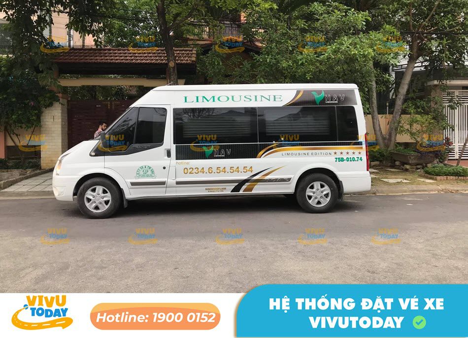 Nhà xe HAV Travel đi Huế từ Đà Nẵng