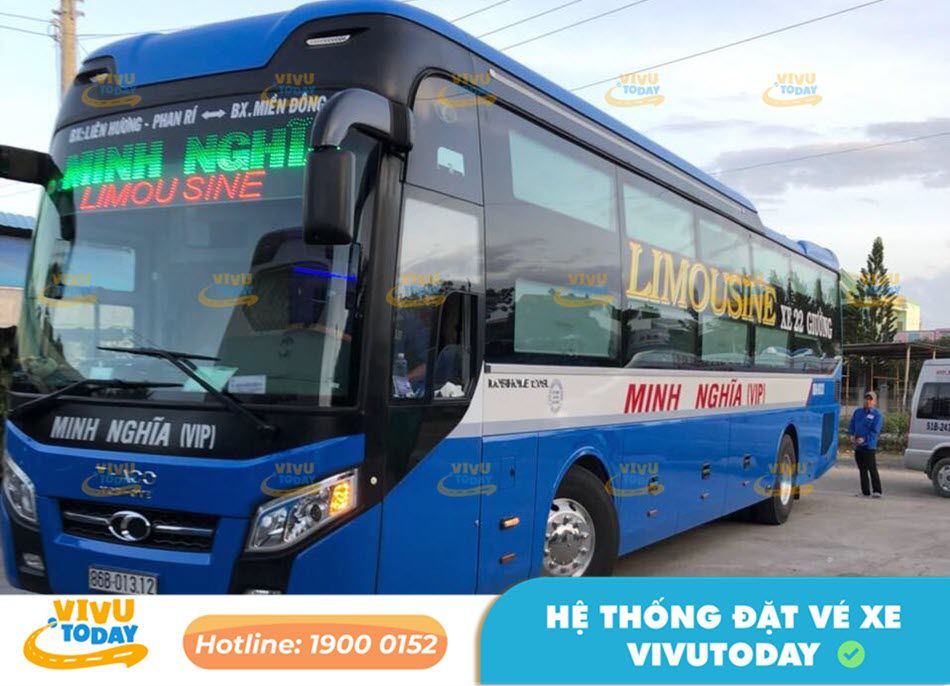 Nhà xe Minh Nghĩa tuyến Phan Thiết - Bình Thuận đi Sài Gòn