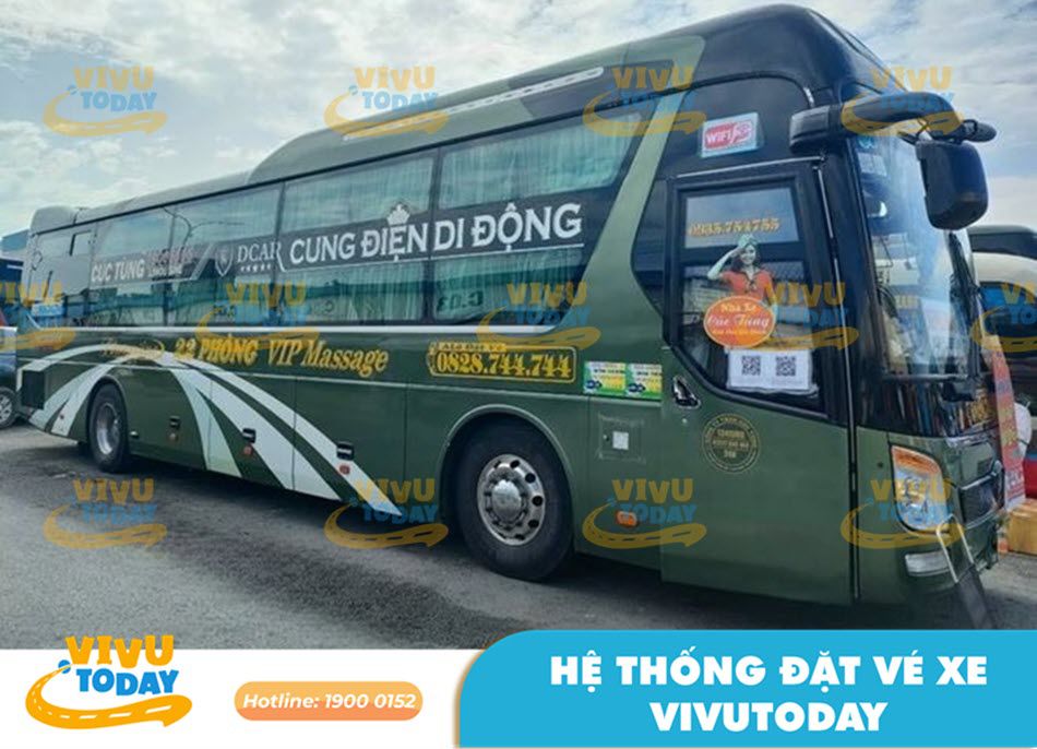 Nhà xe Cúc Tùng tuyến Nha Trang đi Sài Gòn