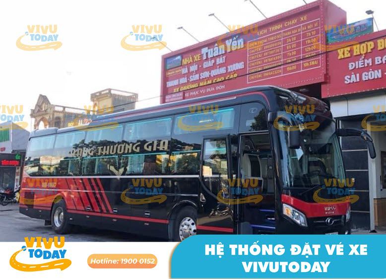 Nhà xe Tuân Yến từ bến xe Sầm Sơn về Hà Nội