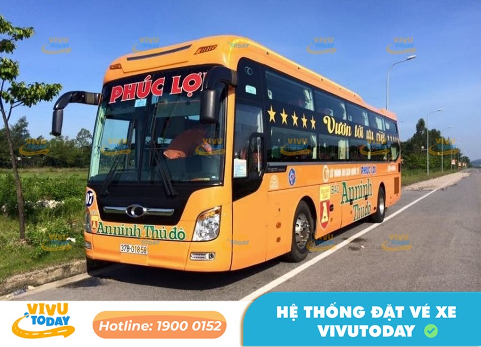 Nhà xe Phú Quý tuyến Nghệ An đi Hà Nội