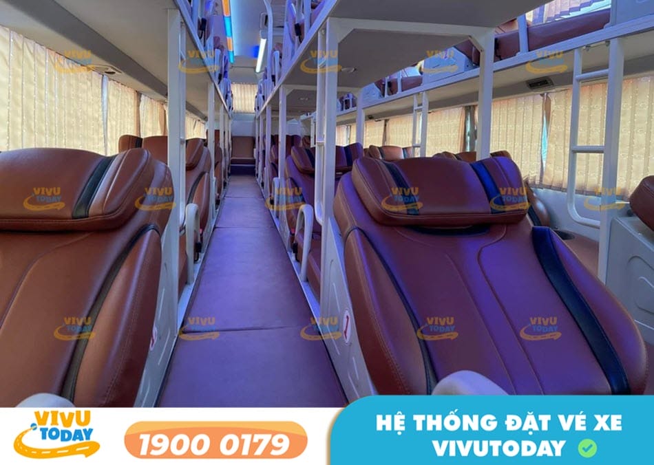 Dòng xe giường nằm 40 chỗ thiết kế sang trọng